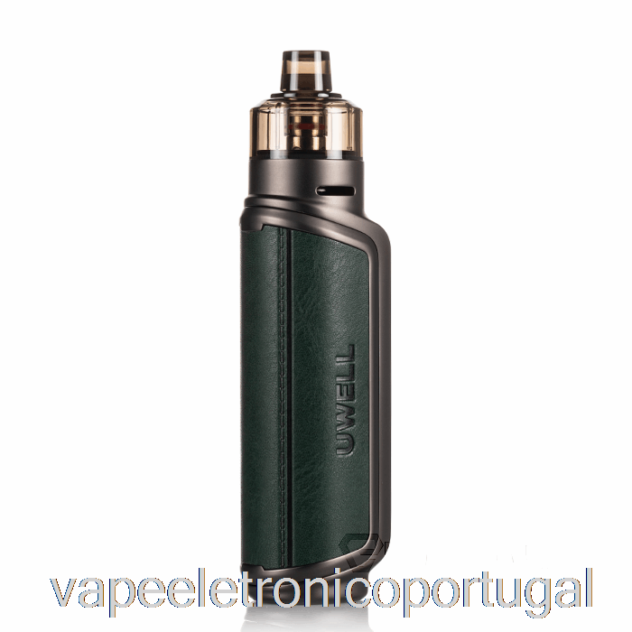 Vape Eletrônico Uwell Aeglos P1 80w Pod Mod Kit Verde Oliva